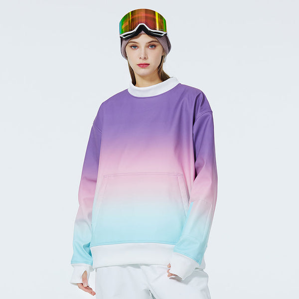 Herren Freestyle Rundhalspullover mit Kängurutasche aus Fleece