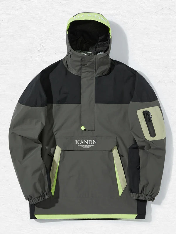 Herren Nandn Mountain Love Top Fashion Anorakjacke