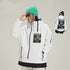 Trendige Damen-Thermoanorak-Schneejacke