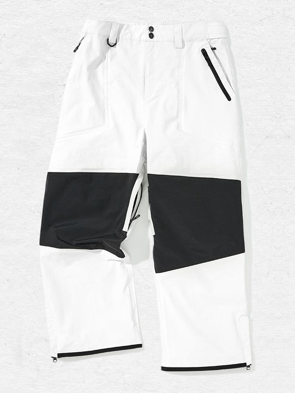 Nandn Colorblock Mountain Top Schneehose für Damen