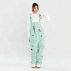 Damen Nandn Pockets Fun Snowboard-Latzhose
