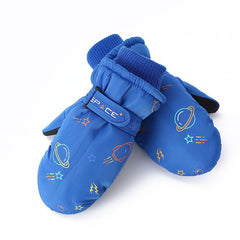 Wasserdichte Schneehandschuhe von Snowshred Star Sky für Kinder
