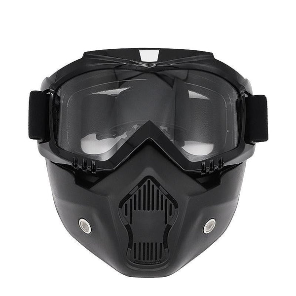 Winter Ranger Unisex-Schneebrille mit abnehmbarer Gesichtsmaske