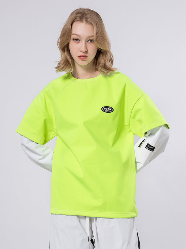 Herren Dook Snow Fake Two Rundhalspullover