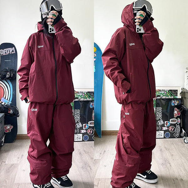 John Snow Damen-Snowboardanzug, sofort einsatzbereit