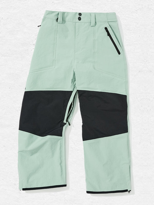 Nandn Colorblock Mountain Top Schneehose für Damen
