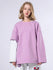 Mutu Damen-Pullover mit Rundhalsausschnitt und Fake-Two-Design