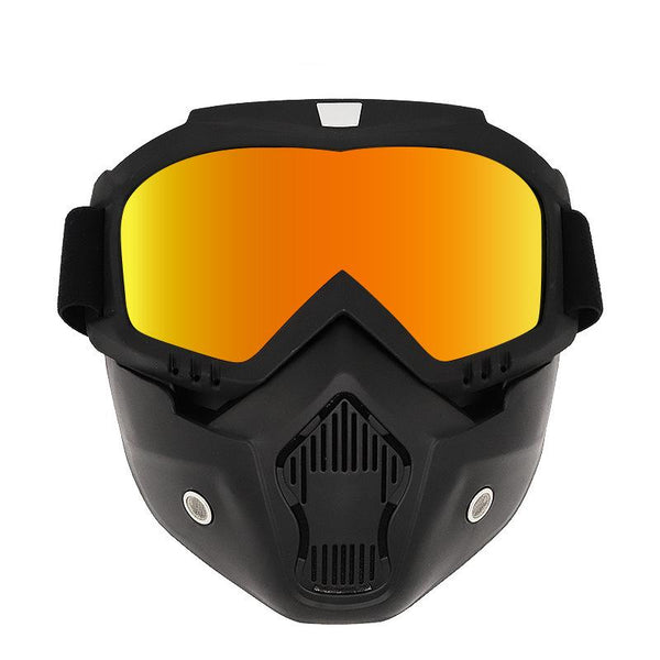 Winter Ranger Unisex-Schneebrille mit abnehmbarer Gesichtsmaske