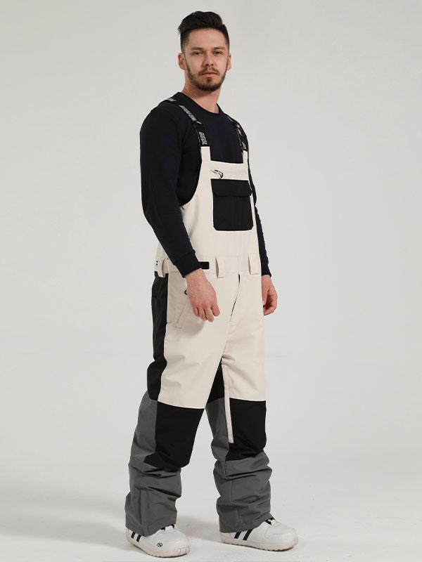 Gsou Snow Mountain Discover Colorblock Ski-Latzhose für Damen