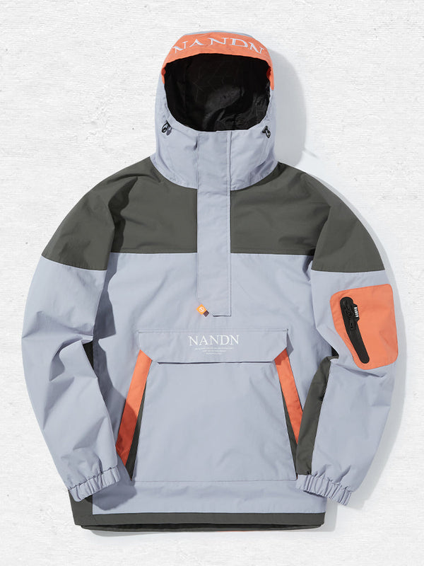 Damen Nandn Mountain Love Top Fashion Anorakjacke