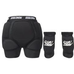 Gsou Snow Unisex Undercover Schutzshorts & Knieschoner Set