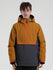 Gsou Snow Winter Storm reflektierende Schneejacke mit Buchstabenblock für Herren