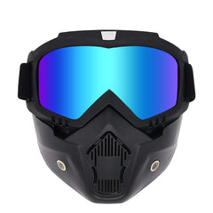 Winter Ranger Unisex-Schneebrille mit abnehmbarer Gesichtsmaske