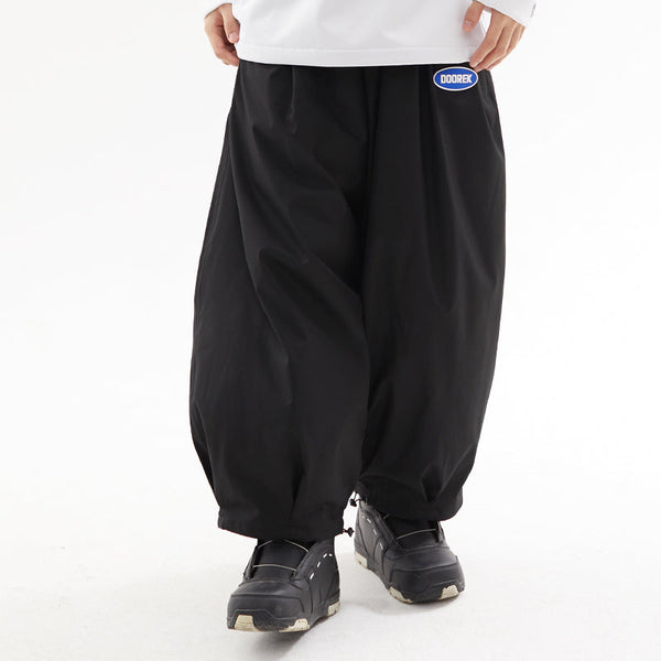 Doorek Unisex Fluff Baggy Schneehose für Herren