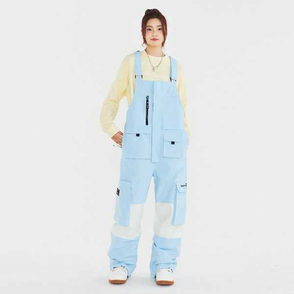 Nandn Pockets Fun Snowboard-Latzhose für Herren