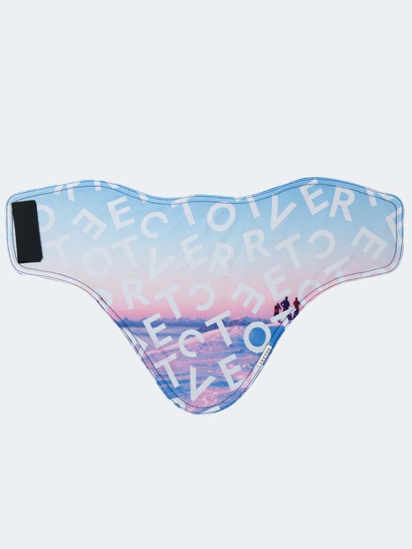Vektor Unisex Bunte Winter-Fleece-Gesichtsmaske