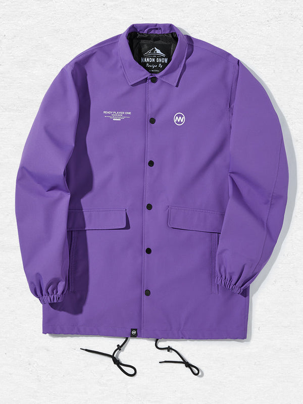 Herren-Coachjacke im Basic-Stil von Nandn