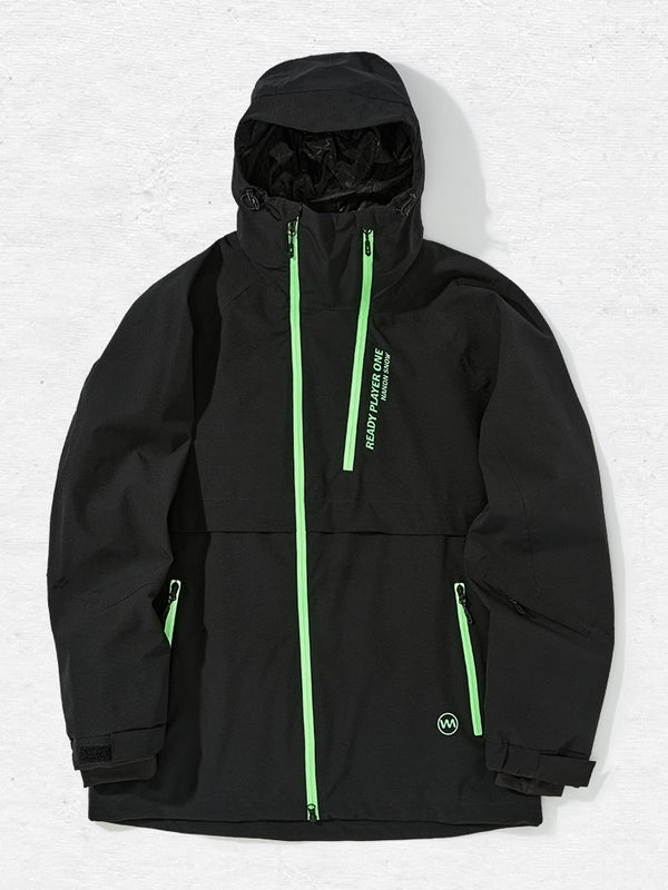 Nandn Candy Snow Oversize-Skijacke für Herren