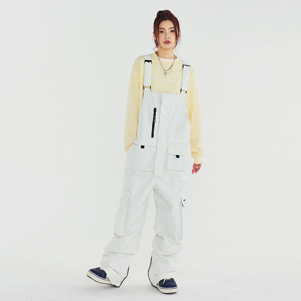Nandn Pockets Fun Snowboard-Latzhose für Herren