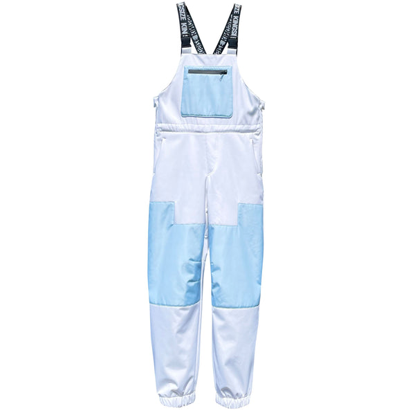 Unisex North White fastventure Colorblock Skihose Latzhose für Herren und Damen