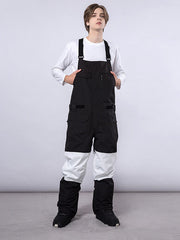 Mutu Snow Winter Moment Block Schnee-Latzhose für Herren