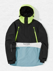 Nandn Happy Holidays Snowboard-Anorakjacke für Herren