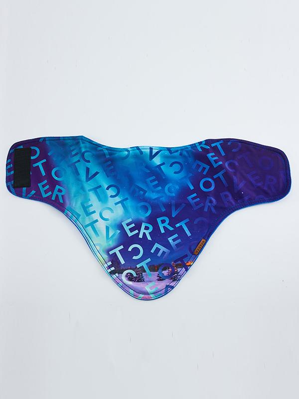 Vektor Unisex Bunte Winter-Fleece-Gesichtsmaske