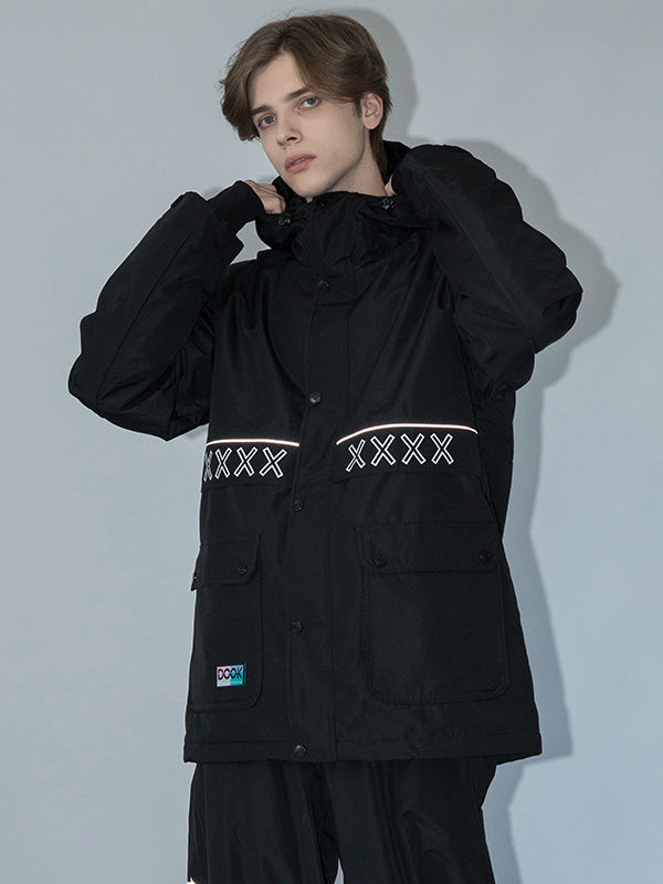 Dook Snow Winter Land Cargo Snowboardjacke für Herren