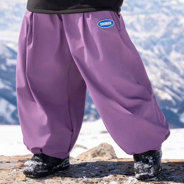 Doorek Unisex Super Baggy Schneehose für Damen