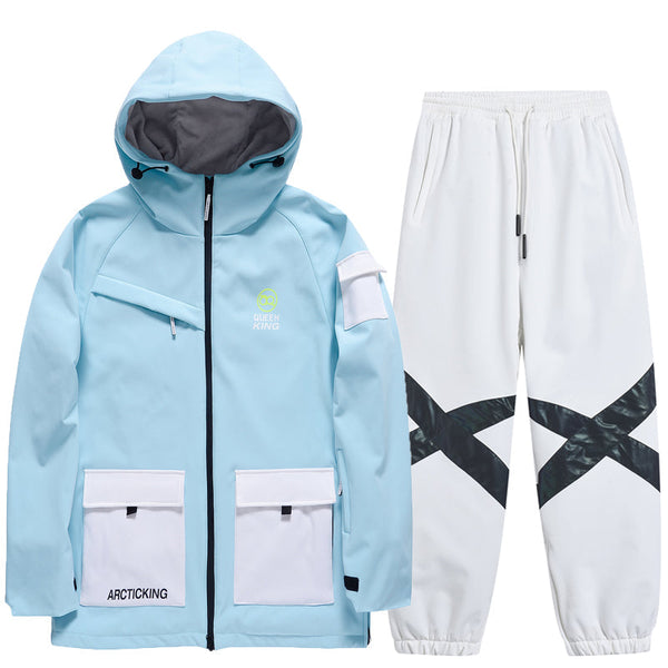 Arctic King & Queen Damen-Skijacken und -hosen für Bergabenteuer