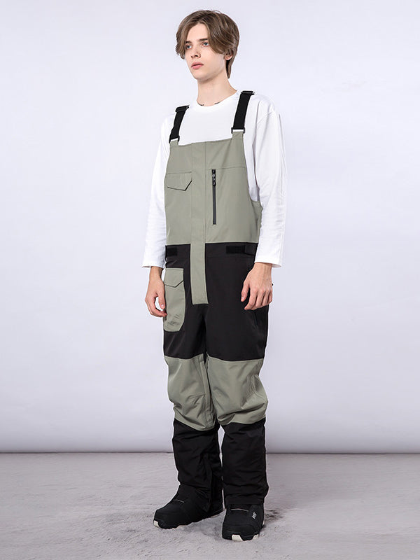 Mutu Snow Winter Moment Block Schnee-Latzhose für Damen