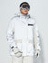 Herren-Winterjacke Vector Winter Invitation Reflektierende Farbblock-Schneejacke