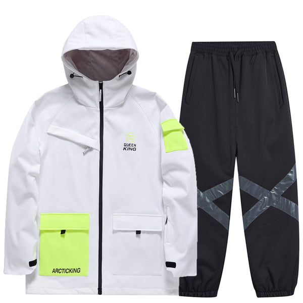 Arctic King & Queen Damen-Skijacken und -hosen für Bergabenteuer