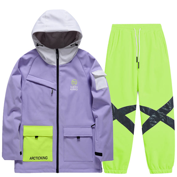 Arctic King & Queen Herren-Skijacken und -hosen für Bergabenteuer