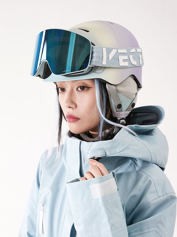 Unisex Vector Skibrille, rahmenlos, 100% UV-Schutz
