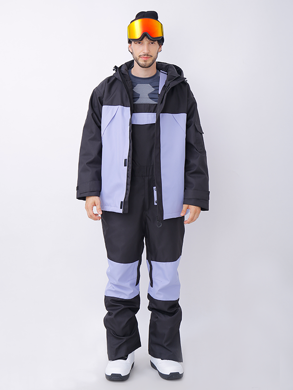 Snowshred Alpine Ranger Ski-Latzhose für Herren, Snowboardhose