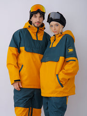 Snowshred Alpine Ranger Colorblock Anorak-Schneejacke für Herren