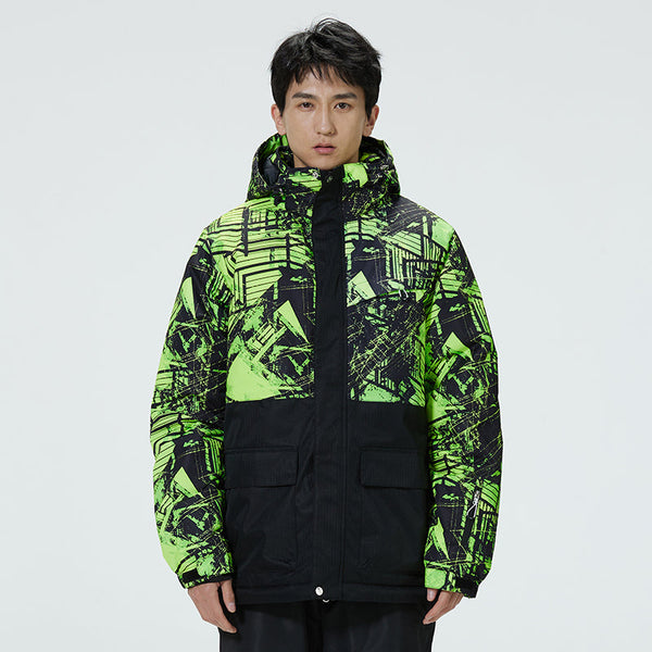 Herren-Dschungel-Abenteurer-Schneejacke