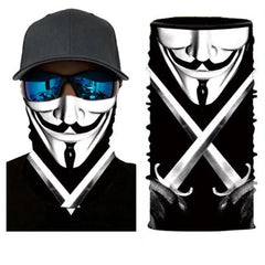 Unisex „Sei nicht böse“-3D-Gesichtsmasken & Halswärmer