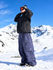 Pantalon de snowboard cargo ample à coutures épaisses pour homme, style utilitaire Wild Soul Crew