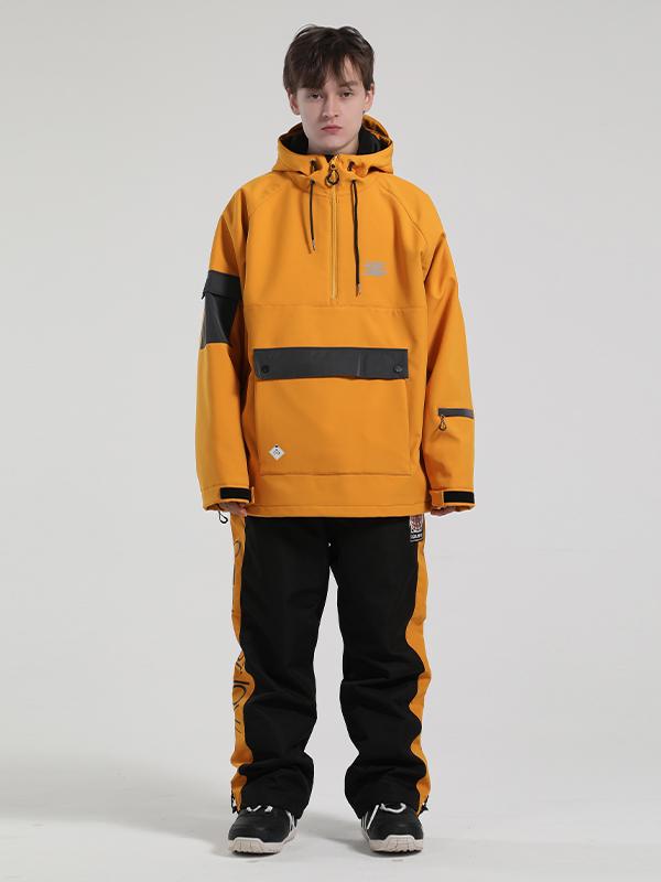 Gsou Snow Unisex-Schneeanzüge mit Reflektoren für Damen und Herren