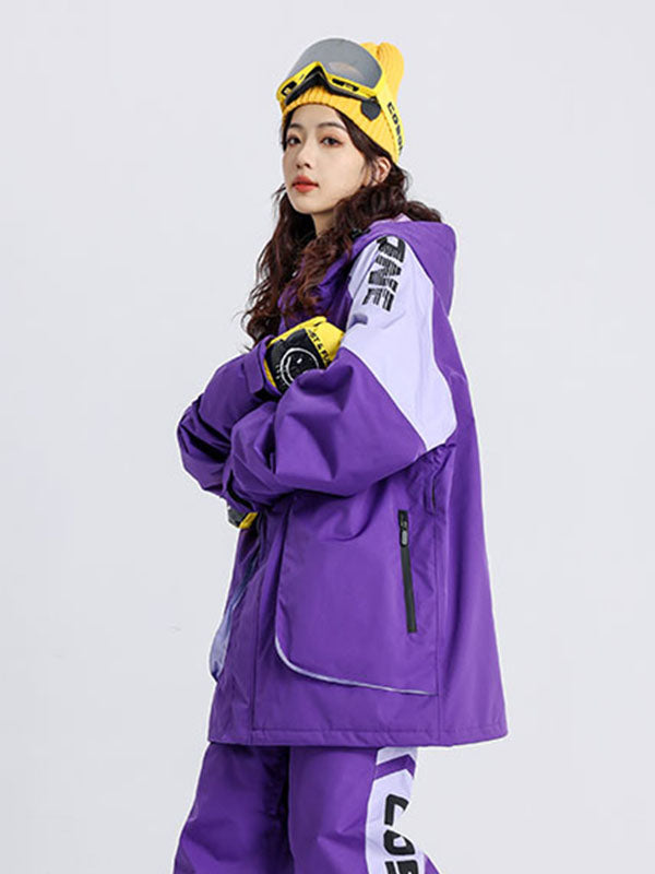 Cosone Adept V Winter-Snowboardjacke für Herren mit großen Taschen