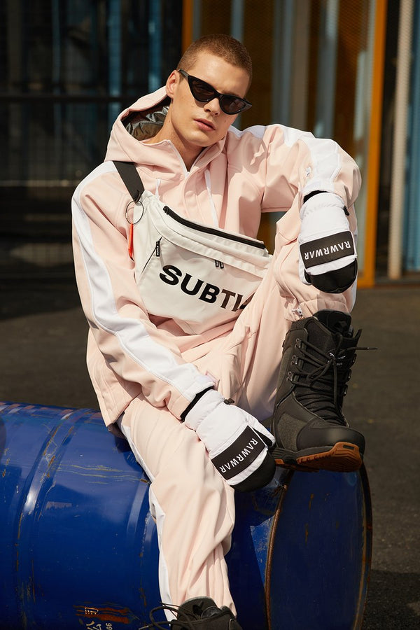 Men Unisex Flipped Young Fashion Snowboard Jackets & Pants set