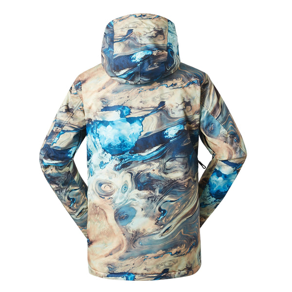 Men's Gsou Snow Mountain Elite Tide 15K Insulated Snowboard Jacket - snowshred