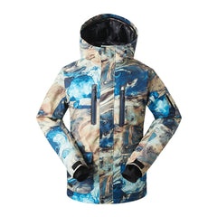 Gsou Snow Mountain Elite Tide 15K isolierte Snowboardjacke für Herren