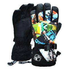 Wasserdichte Herren-Abenteuer-Snowboardhandschuhe