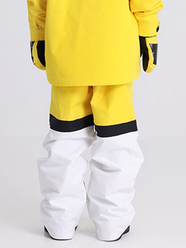 Cosone Powdreamer Damen-Anorak mit halbem Reißverschluss und Farbblock-Design