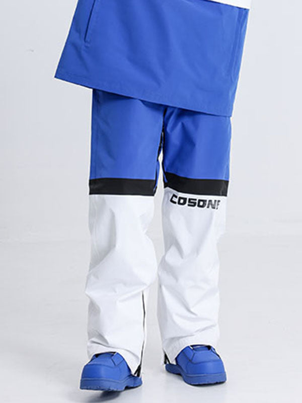 Cosone Powdreamer Herren-Anorak mit halbem Reißverschluss und Farbblock-Design