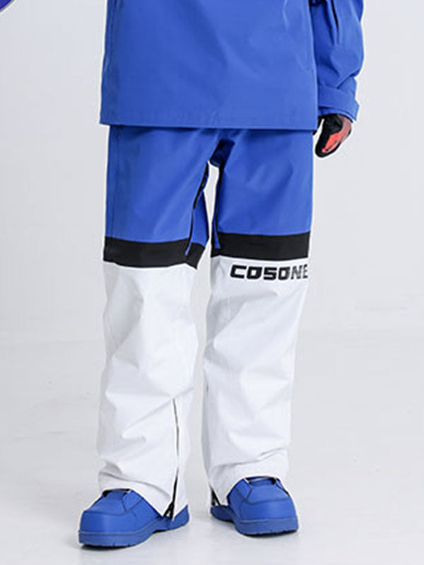 Cosone Powdreamer Damen-Anorak mit halbem Reißverschluss und Farbblock-Design