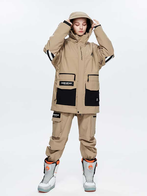 Funktionelle Snowboard-Cargohose für Damen mit hohem Tragekomfort